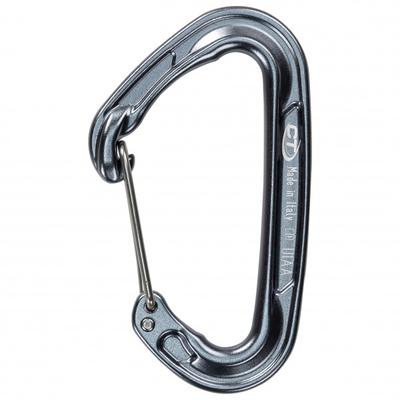 Climbing Technology - Fly-Weight Evo - Schnappkarabiner Gr Single grau/schwarz Image