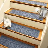 0.25 x 30 W in Stair Treads - Matterly WaterHog Elipse 8.5 in. x 30 in Indoor Outdoor Stair Treads Polyester | 0.25 H x 30 W in | Wayfair 20560581