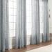 Red Barrel Studio® Floral Semi-Sheer Grommet Curtain Panels Polyester in Gray | 84 H in | Wayfair 1EDFA26DF3EC4E578D9422577787DAE8