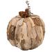 The Holiday Aisle® Pinecone & Bark Pumpkin | 6.3 H x 5.9 W x 5.9 D in | Wayfair 2F96CCF055714780B97017E0C14DA1EC