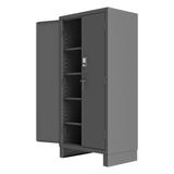 WFX Utility™ Stratton 72" H x 48.13" W x 24.56" D Electronic Cabinet in Gray | 78 H x 36.12 W x 24 D in | Wayfair 98F14738830E42109E9D7466AAA239DE