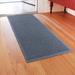 Matterly Waterhog Indoor Outdoor Doormat Synthetics in Blue | Rectangle 1'10" x 5' | Wayfair 280582260