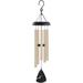 Carson Home Accents Midnight Blue Fleck Wind Chime Metal | 30 H x 6.5 W x 6.5 D in | Wayfair 60201