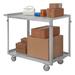 Durham Manufacturing Stock Cart Metal in Gray | 34 H x 54.44 W x 22.5 D in | Wayfair SRSC2022482FLD4PU