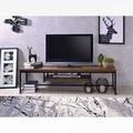 Union Rustic Ismari TV Stand for TVs up to 60" Wood in Brown | 16" H x 47" W x 16" D | Wayfair 866274B59DE9486AB99549BC55452BFD