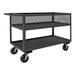 Durham Manufacturing Stock Cart w/ High Lips Metal in Gray | 36.5 H x 54.25 W x 24.38 D in | Wayfair RSC12-EX2448-2-3.6K-95