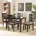 Red Barrel Studio® 5 - Piece Dining Set Wood/Upholstered in Brown | 29.13 H in | Wayfair A0CF3BE167B14D21895576611CC5050A