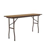 Correll, Inc. 72" Rectangular Portable Folding Table Wood in Brown | 29 H x 72 W x 18 D in | Wayfair CF1872M-06