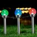 gigalumi Chrome Solar Powered Integrated LED Pathway Light Pack Metal/Steel in Gray | 14.96 H x 3.15 W x 3.15 D in | Wayfair P-L-LWDX-W2