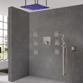 BathSelect Shower Faucet w/ Rough-in Valve in Gray | 20 W in | Wayfair BZ-5674BN