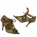 Kate Spade Shoes | Kate Spade Snakeskin Lace-Up Heels | Color: Cream/Tan | Size: 5.5