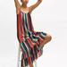 Anthropologie Dresses | Anthropologie Farm Rio Rainbow Shimmer Maxi Dress | Color: Red | Size: S