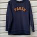 American Eagle Outfitters Tops | American Eagle “Peace” Sweatshirt | Color: Blue/Orange | Size: Xs