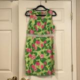 Lilly Pulitzer Dresses | Lily Pulitzer Dress | Color: Green/Pink | Size: 10