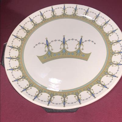 Disney Other | Disney’s 50th Anniversary Plate #2 Tomorrowland | Color: Blue/Gold | Size: Os