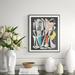 Four Hands Art Studio 'Vedene' by Bangbouh Studio - Picture Framed Graphic Art Print on Paper Metal in Black | 24 H x 20 W x 1.5 D in | Wayfair