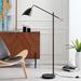 Corrigan Studio® Spurrier 63" Task/Reading Floor Lamp Metal in Black | 63 H x 37 W x 10 D in | Wayfair 9A0FCD47B7A746B482B68CF3C1E4F064