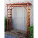 MGP 60" W x 24" D Wood Arbor Wood in Brown | 84 H x 60 W x 24 D in | Wayfair TNA-60