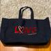 Victoria's Secret Bags | Love Victoria’s Secret Tote | Color: Black/Red | Size: Os