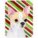 The Holiday Aisle® Chihuahua Candy Cane Holiday Christmas Glass Cutting Board Glass | 0.15 H x 15.38 W in | Wayfair