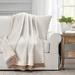 Willa Arlo™ Interiors Apollo Tassel Fringe Throw Polyester in Gray/Brown | 50 W in | Wayfair A081E93F20B3416DB25B01707AC24367