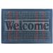 Winston Porter Assaria Welcome 23.62 in. x 15.75 in. Non-Slip Outdoor Door Mat Synthetics | Wayfair 88CCB999C3A343A79815E057E31A3695