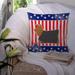 Trinx Patriotic Indoor/Outdoor Throw Pillow Polyester/Polyfill blend | 14 H x 14 W x 3 D in | Wayfair EB23D0A5360647F6A5B83DAB6C4E4EEF