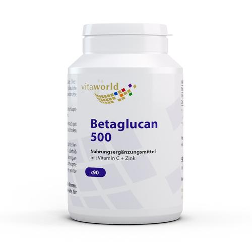 Vita World – BETA-GLUCAN 500+Vitamin C+Zink Kapseln Vitamine