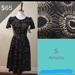 Lularoe Dresses | Lularoe Amelia Style Dress | Color: Black/Silver | Size: S