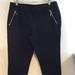 Michael Kors Pants & Jumpsuits | Michael Kors Black Dress Pants Gold Zipper | Color: Black/Gold | Size: 10