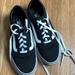 Vans Shoes | Classic Vans Sneakers Like New Black White Worn 2x | Color: Black/White | Size: 9.5