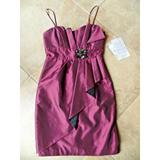 Jessica Simpson Dresses | Jessica Simpson Taffeta Cocktail Sheath Dress 4 | Color: Purple | Size: 4