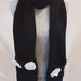 Kate Spade Accessories | Kate Spade Colorblock Scarf With Pockets | Color: Black/White | Size: Os