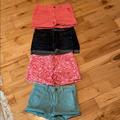 American Eagle Outfitters Shorts | Lot Of American Eagle Shorts | Color: Blue/Pink | Size: 4