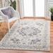 Gray/White 79 x 0.45 in Indoor Area Rug - Bungalow Rose Oriental Ivory/Gray Area Rug | 79 W x 0.45 D in | Wayfair 1782986D412944309862EDF5621AEB08