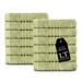 Lavish Touch 12 Piece Egyptian-Quality Cotton Washcloth Towel Set Terry Cloth in Green | Wayfair 2324