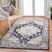 Blue/Navy 0.45 in Indoor Area Rug - Bungalow Rose Oriental Ivory/Navy Area Rug | 0.45 D in | Wayfair 3C8655CCE25B405F928870AACBBC50A6