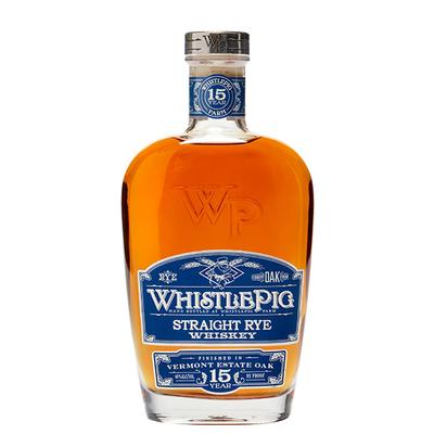 Whistle Pig 15 Year Estate Oak Rye Whiskey Whiskey...
