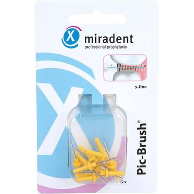 Miradent MIRADENT Interdentalbürste PIC-Brush x-fein gelb 12 Stk