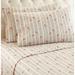 Micro Flannel® Beige Cardinal Bird Print Sheet Set by Shavel Home Products in Flannel (Size CALKNG)