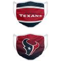 FOCO Houston Texans Adult Printed Face Covering 2-Pack