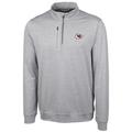 Men's Cutter & Buck Cream Kansas City Chiefs Stealth Quarter-Zip Jacket