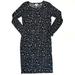 Lularoe Dresses | Dress. T-Shirt Long Sleeve Nwt | Color: Black/White | Size: M