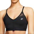 Nike Intimates & Sleepwear | Nike Indy Light Support Toggle Sport Bra | Color: Black | Size: L