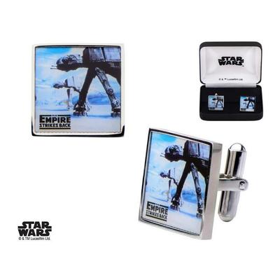 Star Wars AT-AT Walker Printed Square Cufflinks | SalesOne | GameStop