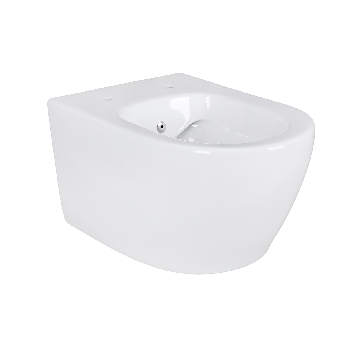 Belvit Spülrandloses Wand Hänge WC mit Taharet/Bidet/Dusch-WC Funktion Weiß Image