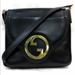 Gucci Bags | Gucci Shoulder Bag Black Leather | Color: Black | Size: Measurements In Description