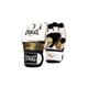 Everlast Unisex - Erwachsene Boxhandschuhe Everstrike Training Glove Traininghandschuh, Weiß/Gold, S/M