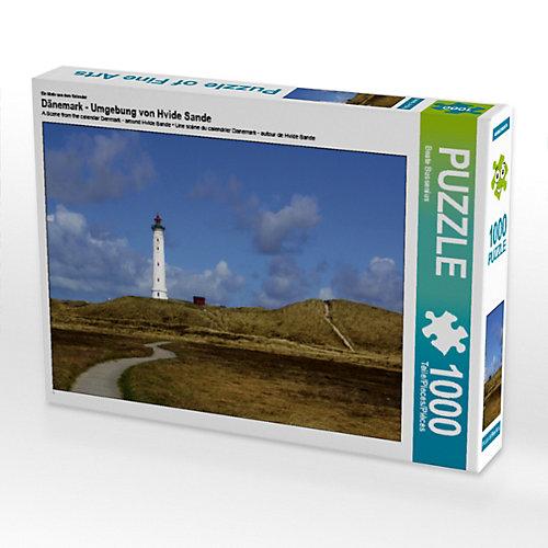 Puzzle CALVENDO Puzzle Dänemark - Umgebung von Hvide Sande - 1000 Teile Foto-Puzzle glückliche Stunden Kinder