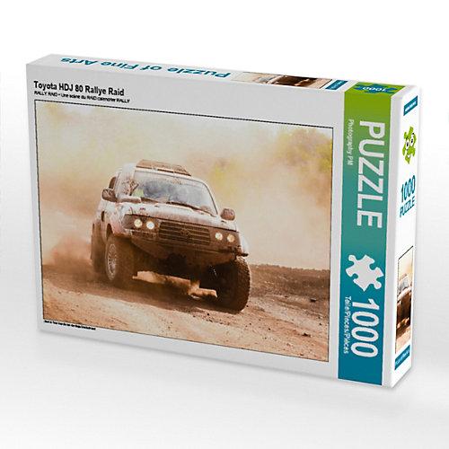 Puzzle CALVENDO Puzzle Toyota HDJ 80 Rallye Raid - 1000 Teile Foto-Puzzle glückliche Stunden Kinder